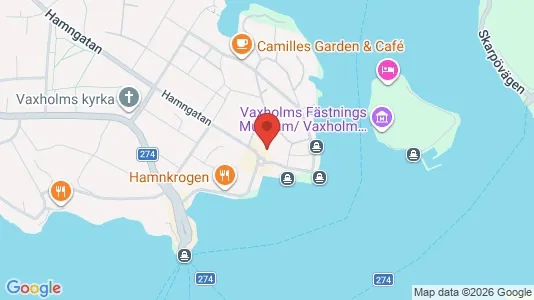 Lägenheter att hyra i Vaxholm - kort over placeringen