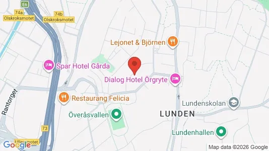 Lägenheter att hyra i Örgryte-Härlanda - kort over placeringen