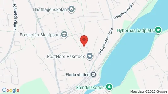 Lägenheter att hyra i Lerum - kort over placeringen