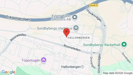Lägenheter att hyra i Sundbyberg - kort over placeringen
