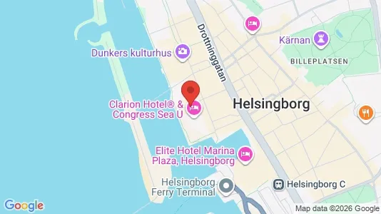 Lägenheter att hyra i Helsingborg - kort over placeringen