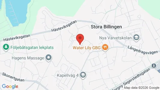 Lägenheter att hyra i Göteborg Västra - kort over placeringen