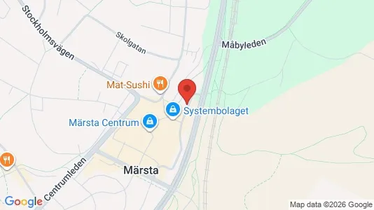 Lägenheter att hyra i Sigtuna - kort over placeringen