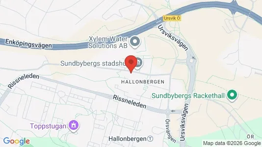 Lägenheter att hyra i Sundbyberg - kort over placeringen