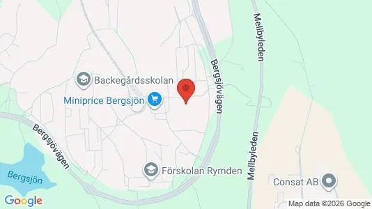 Lägenheter att hyra i Göteborg Östra - kort over placeringen