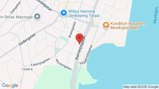 Lägenheter att hyra i Jönköping - kort over placeringen