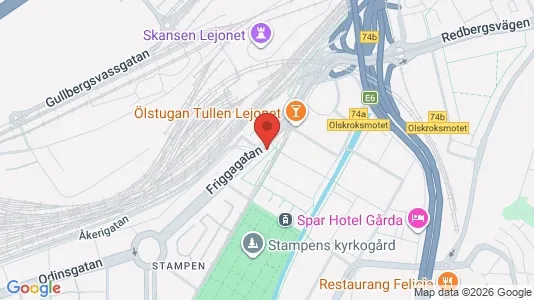 Lägenheter att hyra i Örgryte-Härlanda - kort over placeringen
