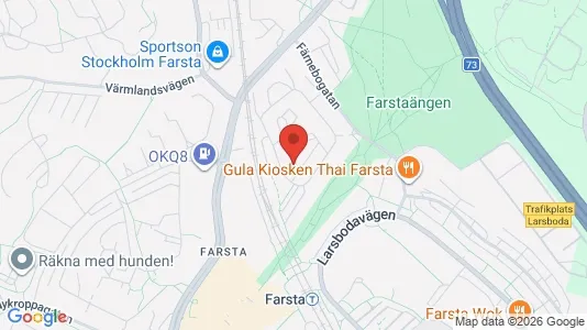 Lägenheter att hyra i Söderort - kort over placeringen