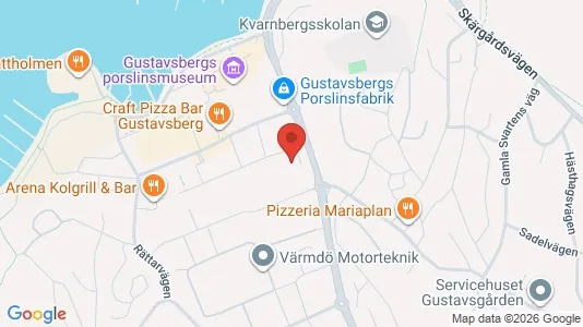 Lägenheter att hyra i Värmdö - kort over placeringen