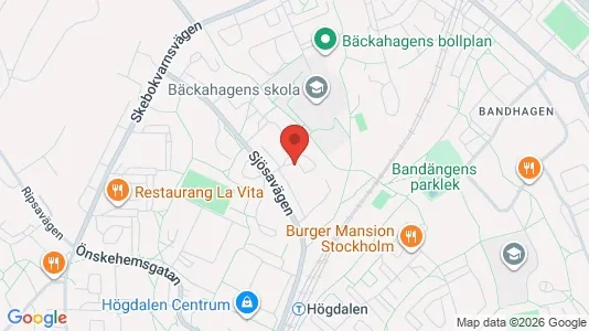 Lägenheter att hyra i Söderort - kort over placeringen