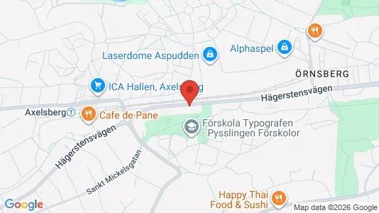 Lägenheter att hyra i Söderort - kort over placeringen