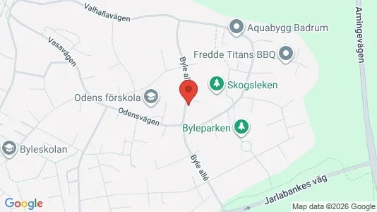 Lägenheter att hyra i Täby - kort over placeringen