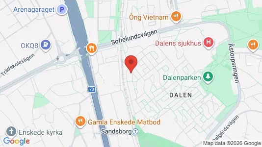 Lägenheter att hyra i Söderort - kort over placeringen