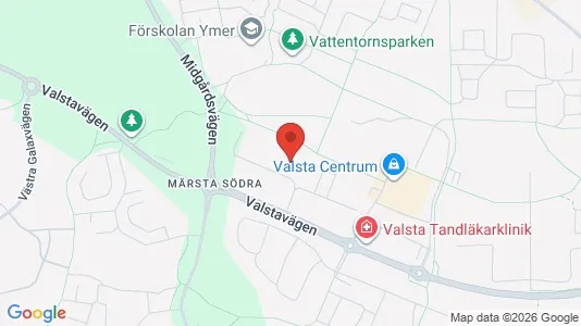 Lägenheter att hyra i Sigtuna - kort over placeringen
