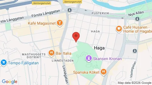 Lägenheter att hyra i Göteborg Centrum - kort over placeringen