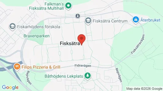 Lägenheter att hyra i Nacka - kort over placeringen