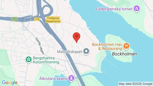Lägenheter att hyra i Solna - kort over placeringen