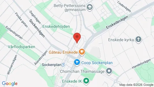 Lägenheter att hyra i Söderort - kort over placeringen