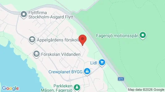 Lägenheter att hyra i Söderort - kort over placeringen