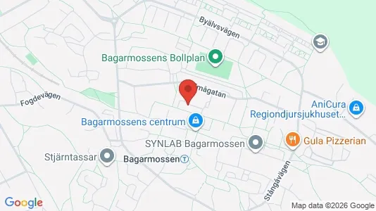 Lägenheter att hyra i Söderort - kort over placeringen