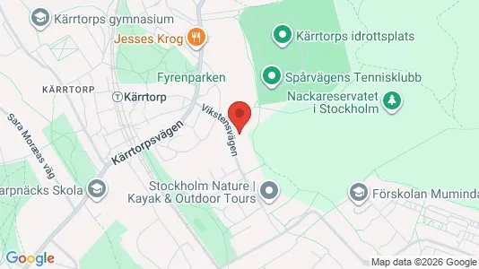 Lägenheter att hyra i Söderort - kort over placeringen