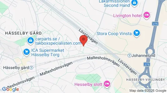 Lägenheter att hyra i Västerort - kort over placeringen