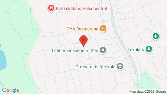 Lägenheter att hyra i Luleå - kort over placeringen