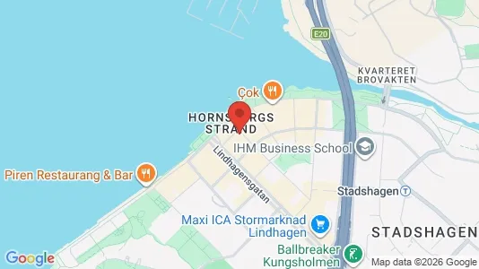 Lägenheter att hyra i Kungsholmen - kort over placeringen