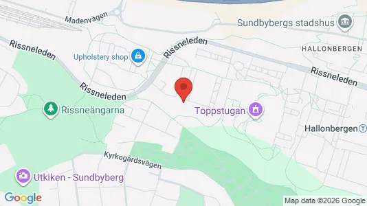 Lägenheter att hyra i Sundbyberg - kort over placeringen