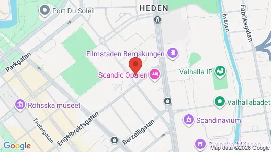 Lägenheter att hyra i Göteborg Centrum - kort over placeringen