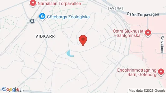 Lägenheter att hyra i Örgryte-Härlanda - kort over placeringen