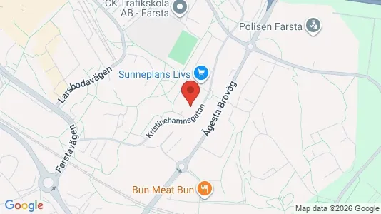 Lägenheter att hyra i Söderort - kort over placeringen