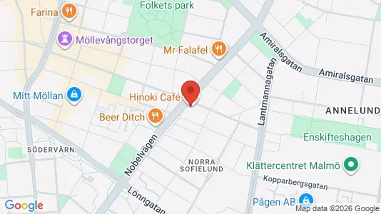 Lägenheter att hyra i Sofielund - kort over placeringen