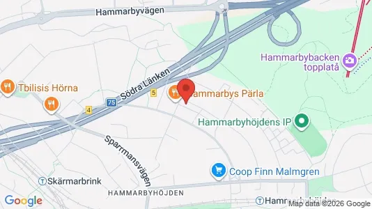 Lägenheter att hyra i Söderort - kort over placeringen