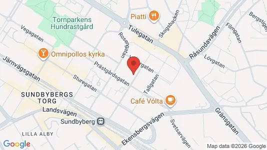 Lägenheter att hyra i Sundbyberg - kort over placeringen