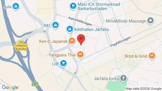 Lägenheter att hyra i Järfälla - kort over placeringen