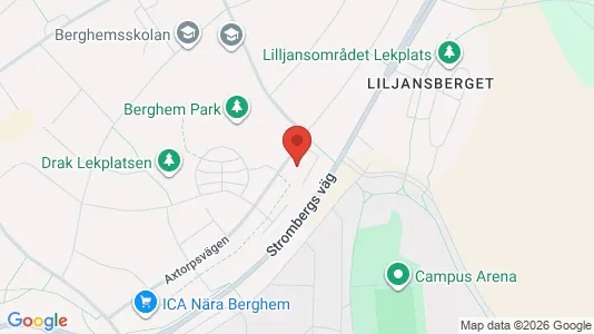 Lägenheter att hyra i Umeå - kort over placeringen