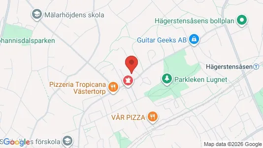 Lägenheter att hyra i Söderort - kort over placeringen