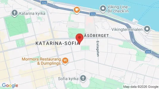 Lägenheter att hyra i Södermalm - kort over placeringen
