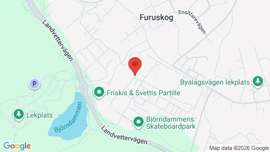Lägenheter att hyra i Partille - kort over placeringen