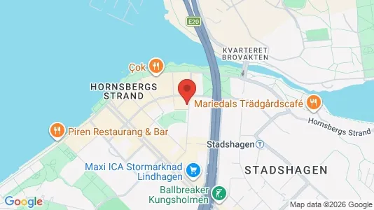 Lägenheter att hyra i Kungsholmen - kort over placeringen