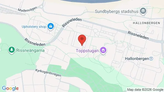 Lägenheter att hyra i Sundbyberg - kort over placeringen
