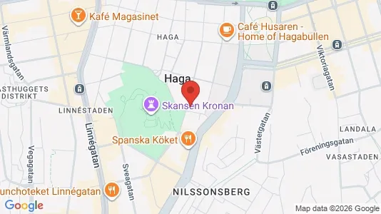 Lägenheter att hyra i Göteborg Centrum - kort over placeringen