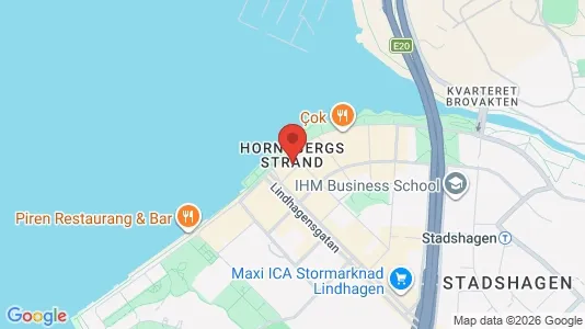 Lägenheter att hyra i Kungsholmen - kort over placeringen