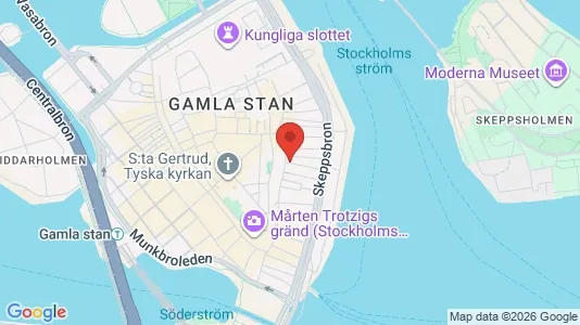 Lägenheter att hyra i Stockholm Innerstad - kort over placeringen