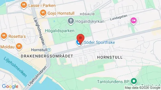 Lägenheter att hyra i Södermalm - kort over placeringen