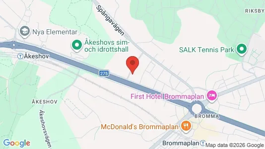 Lägenheter att hyra i Västerort - kort over placeringen