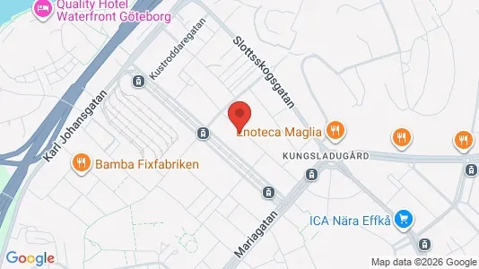 Lägenheter att hyra i Majorna-Linné - kort over placeringen