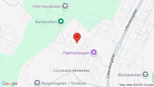Lägenheter att hyra i Norra hisingen - kort over placeringen