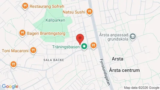 Lägenheter att hyra i Uppsala - kort over placeringen